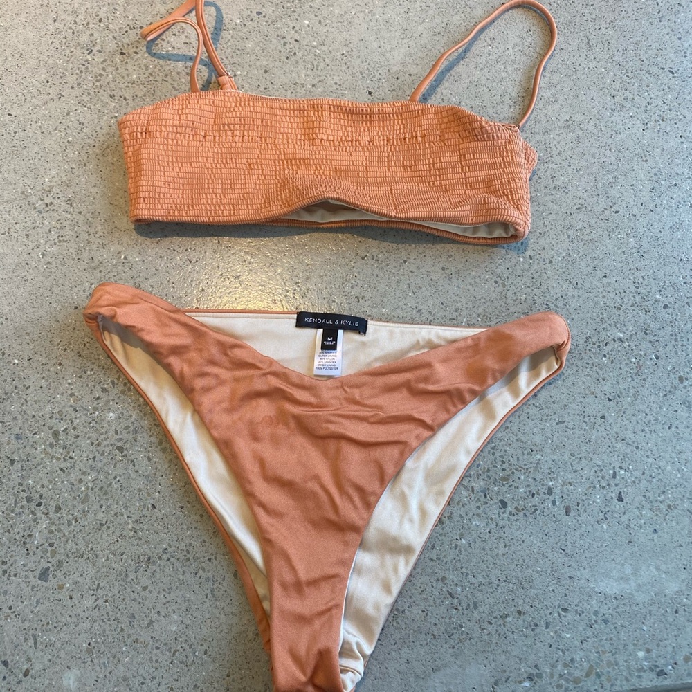 Kendall & Kylie Orange Bikini